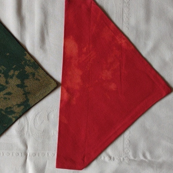 Tie Dyed Dog Scarf - Set of 6 - Picture 4 of 10